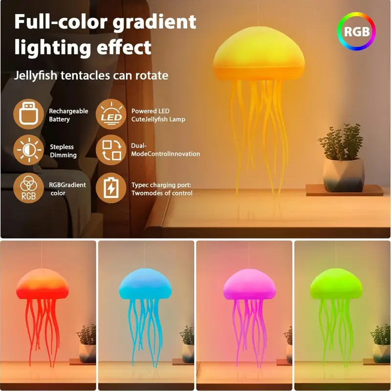 LED амбиентна лампа Jellyfish, Hitino®